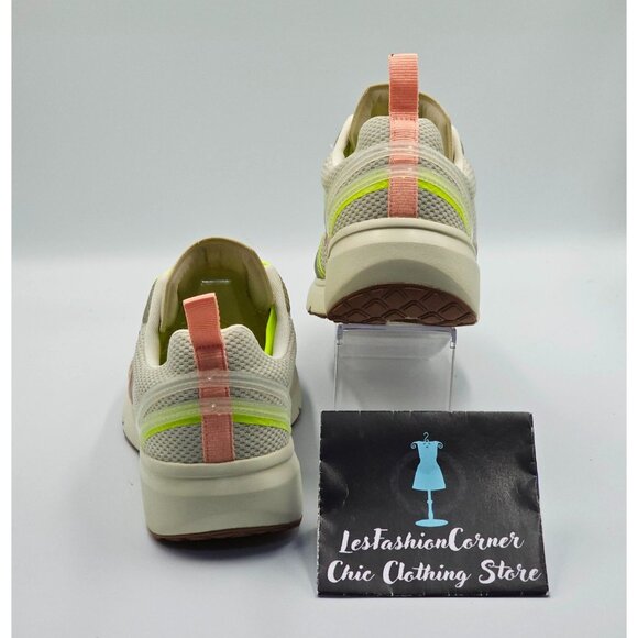 VEJA Women's Natural Babe Jaune Fluo Condor 2 Alveomesh  Running Shoes Sz 10 251 - Picture 7 of 16